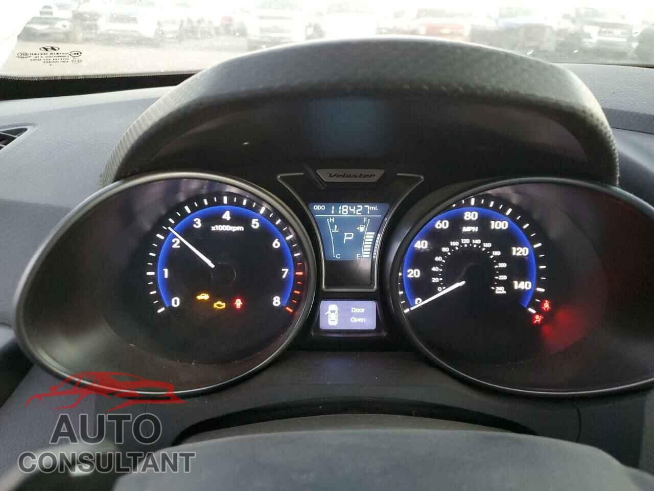 HYUNDAI VELOSTER 2013 - KMHTC6AE8DU084094