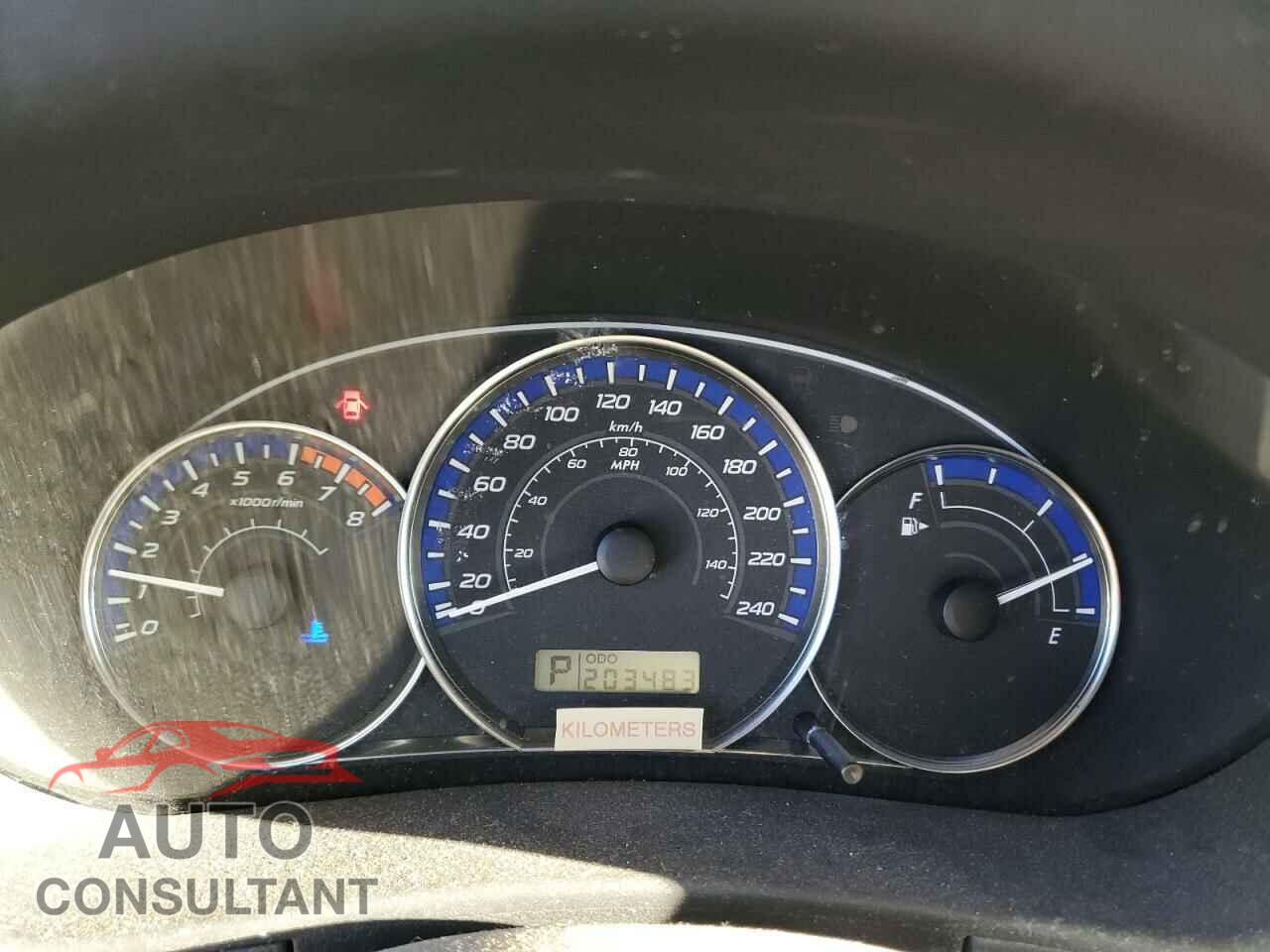 SUBARU FORESTER 2010 - JF2SH6BC7AH768123