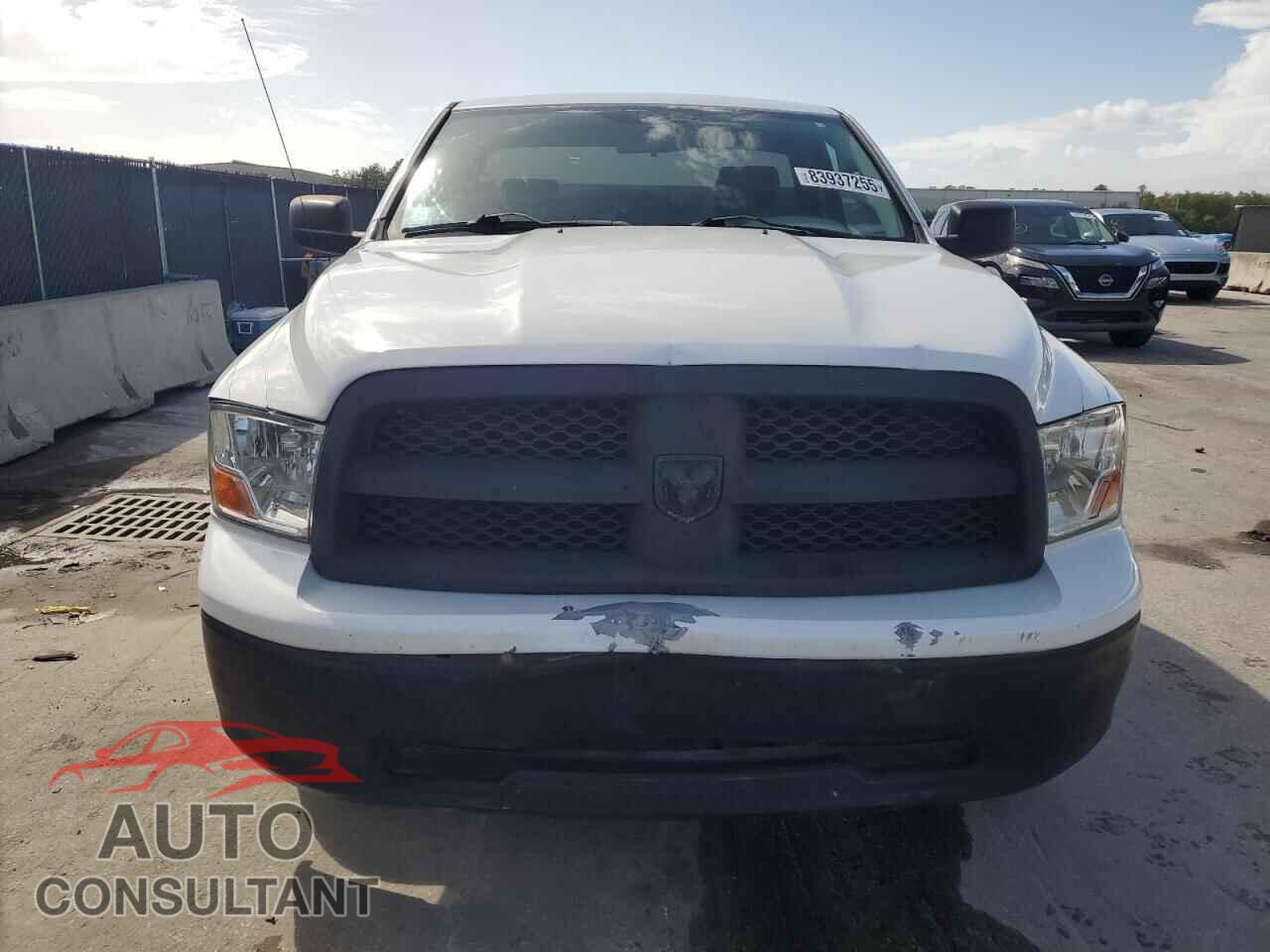 DODGE RAM 1500 2012 - 3C6JD6DKXCG128258