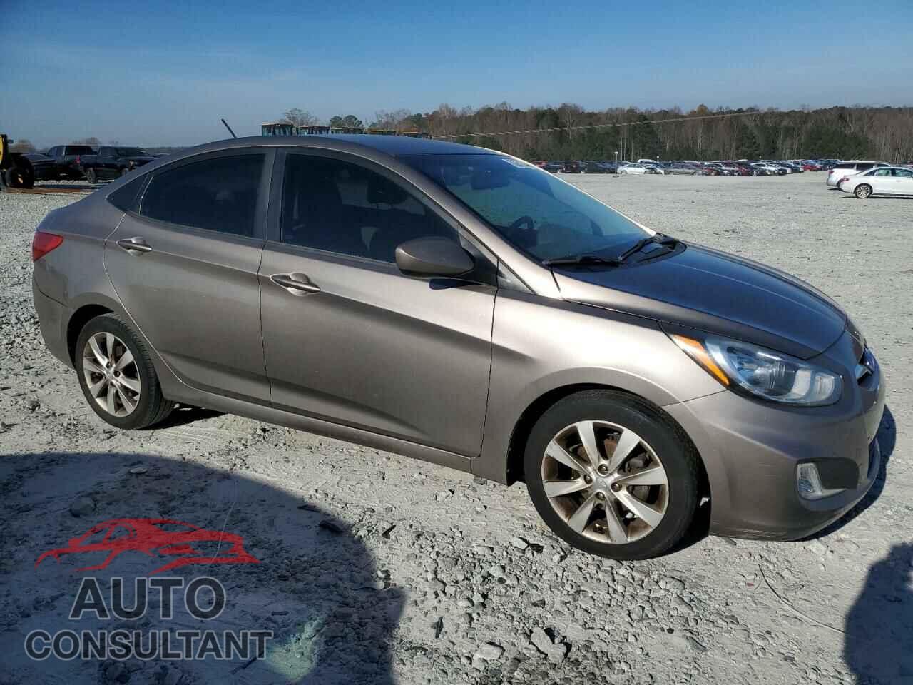 HYUNDAI ACCENT 2012 - KMHCU4AE2CU137419