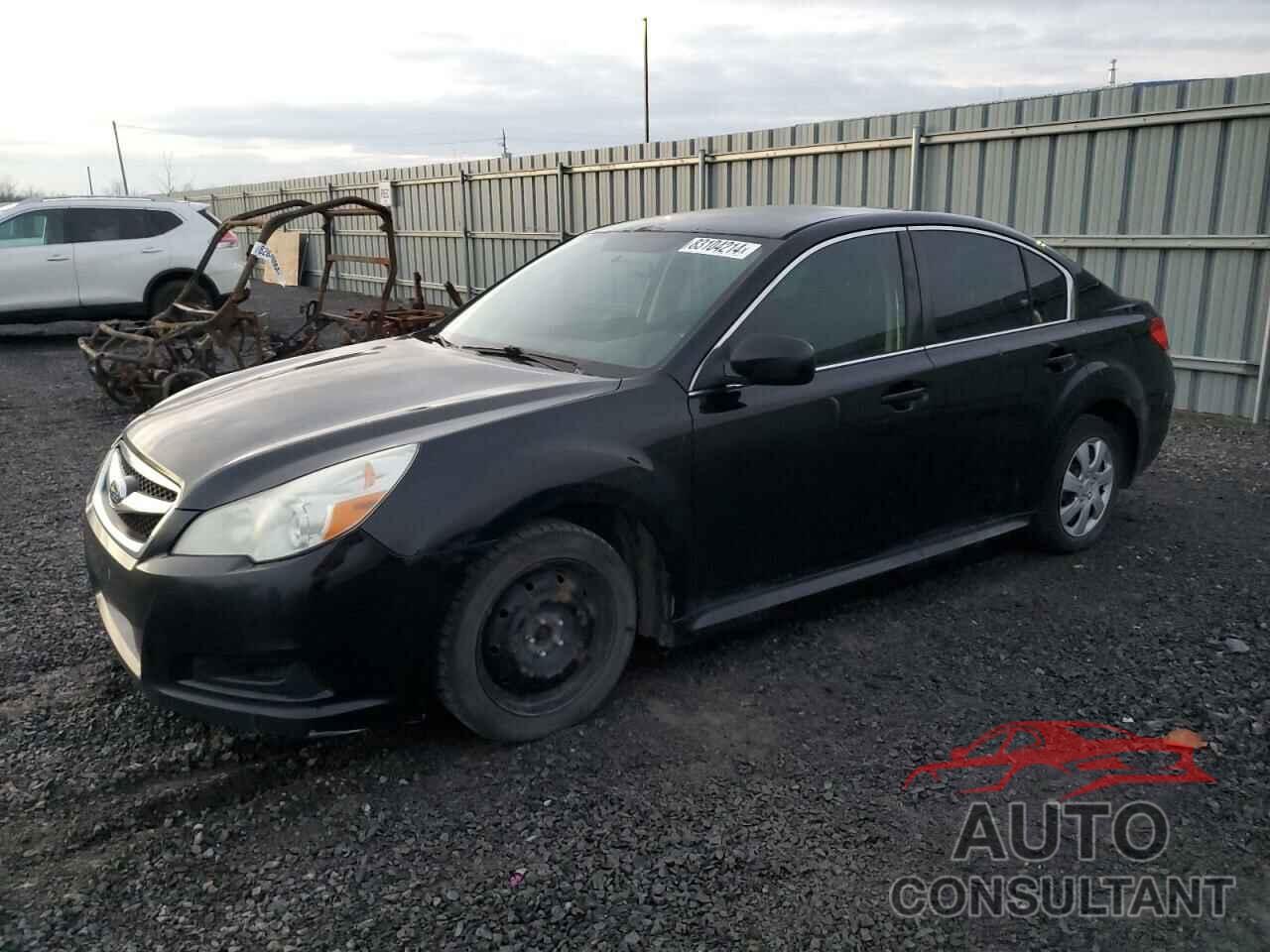 SUBARU LEGACY 2011 - 4S3BMGA62B3242394