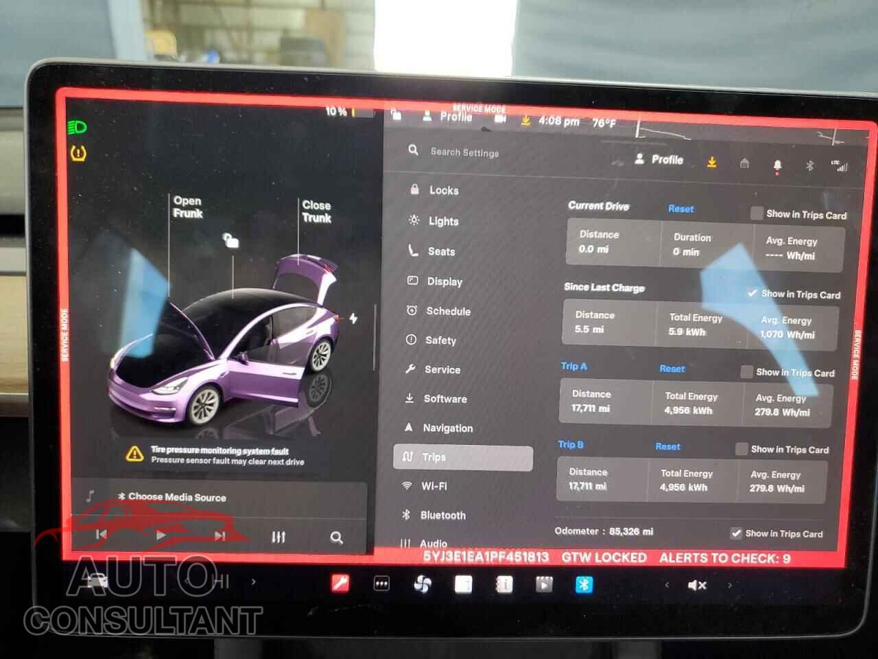 TESLA MODEL 3 2023 - 5YJ3E1EA1PF451813