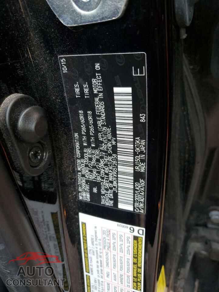 LEXUS GX 2016 - JTJBM7FX9G5128158