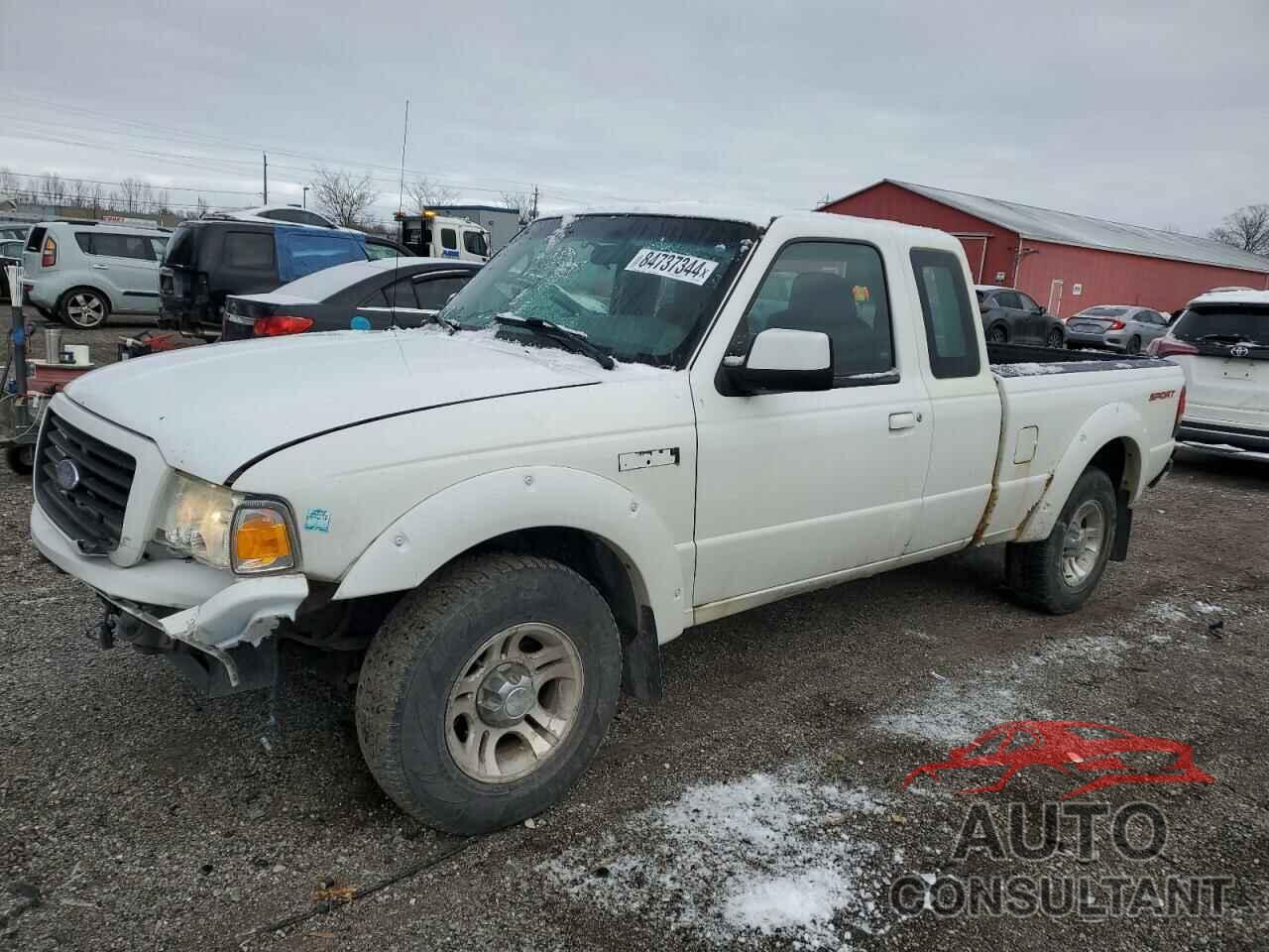 FORD RANGER 2009 - 1FTYR44E59PA20609