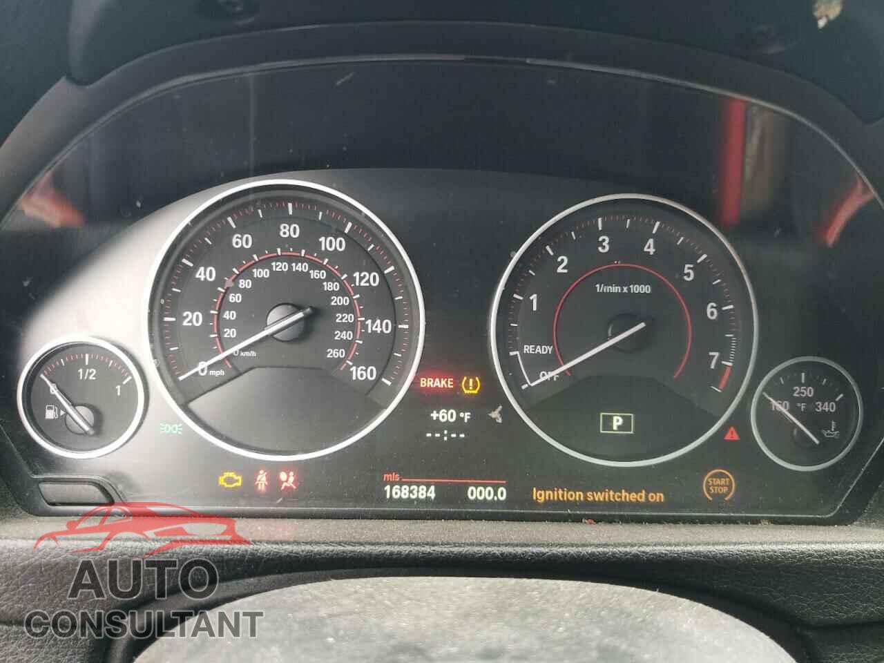 BMW 3 SERIES 2013 - WBA3A5C56DF602805