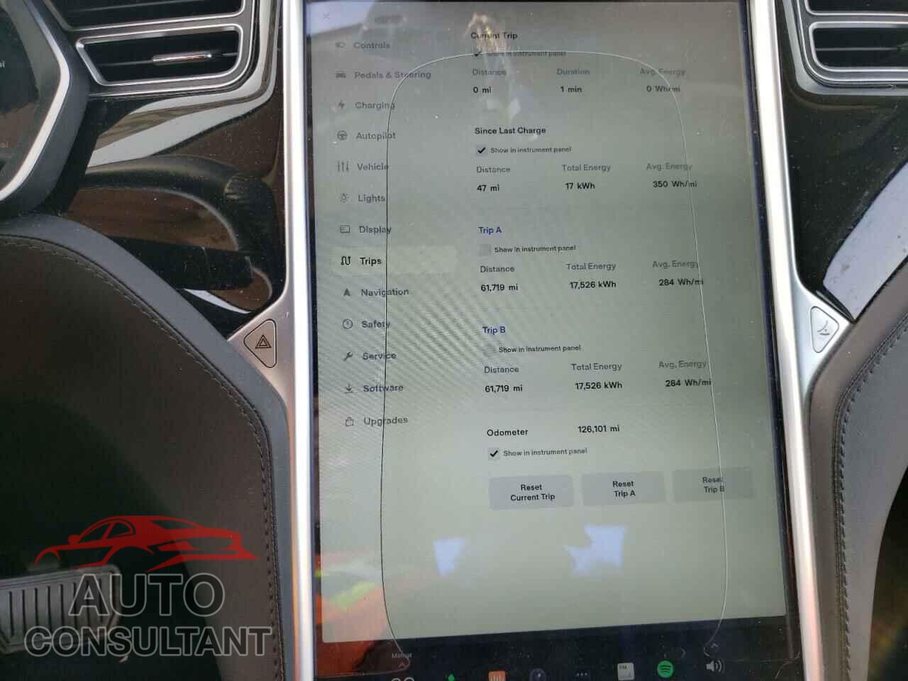 TESLA MODEL S 2015 - 5YJSA1S28FF095427