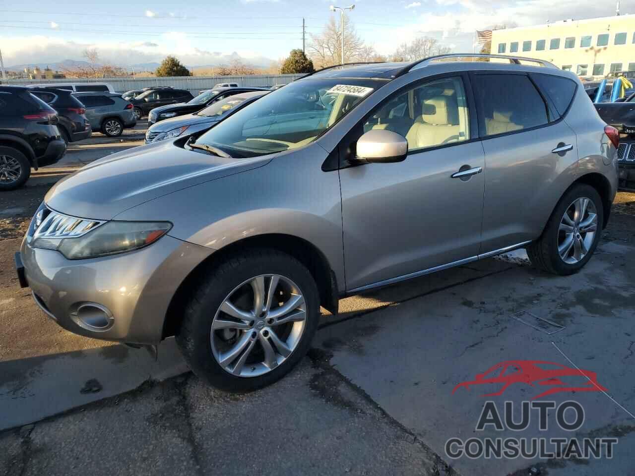 NISSAN MURANO 2010 - JN8AZ1MW4AW129344