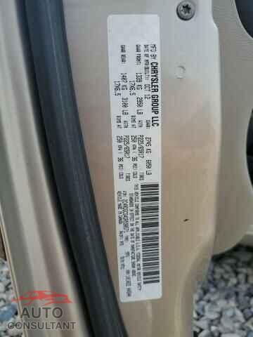 DODGE CARAVAN 2013 - 2C4RDGCG4DR598571