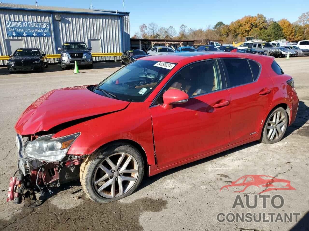 LEXUS CT 200 2014 - JTHKD5BH6E2207595