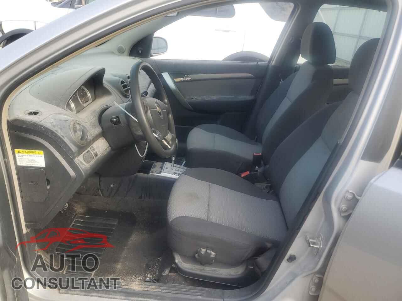 CHEVROLET AVEO 2009 - KL1TD66E39B658850