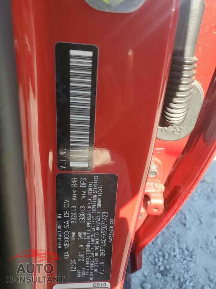 KIA K4 EX 2025 - 3KPFU4DEXSE071423