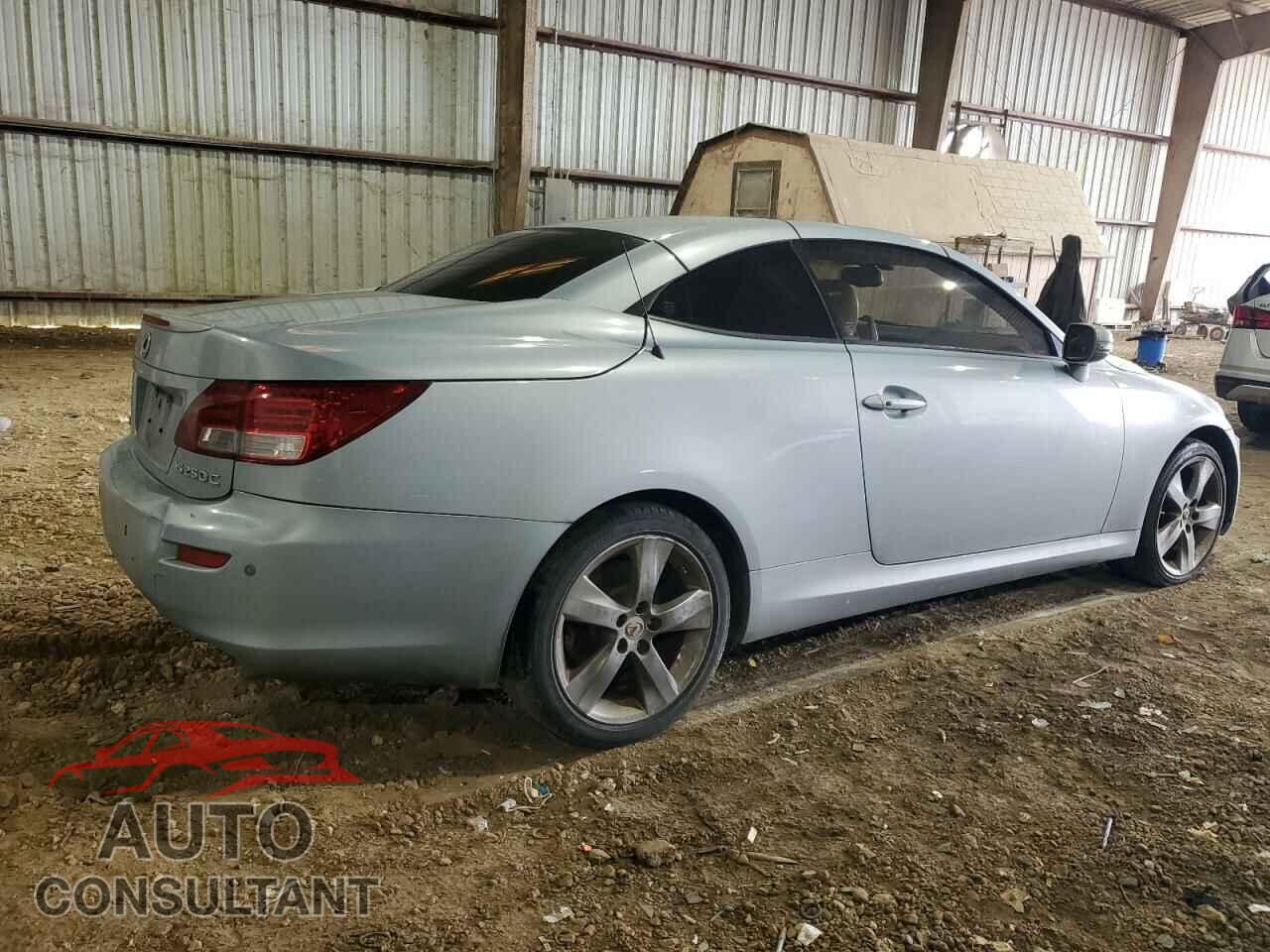 LEXUS IS 2010 - JTHFF2C26A2510682