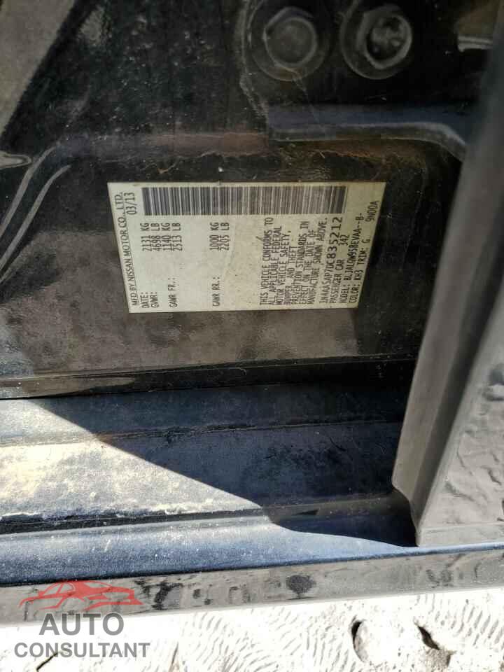 NISSAN MAXIMA 2013 - 1N4AA5AP7DC835212