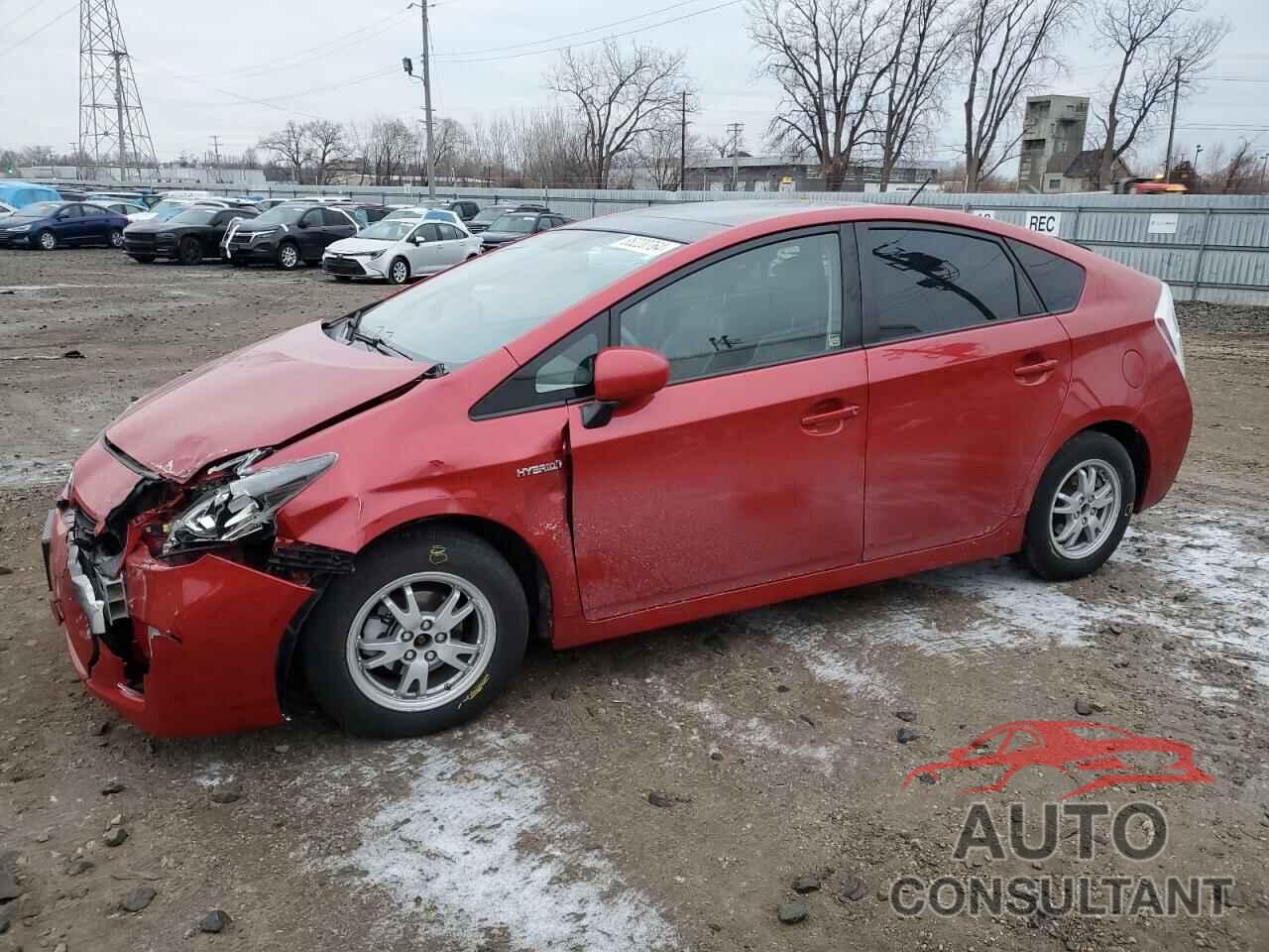 TOYOTA PRIUS 2010 - JTDKN3DUXA0034389