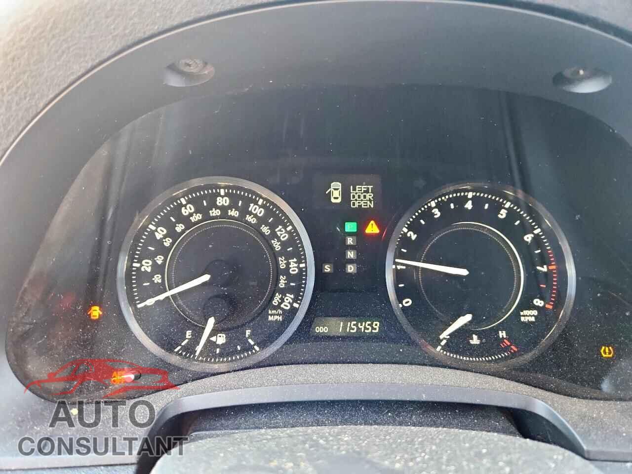 LEXUS IS 2010 - JTHFF2C21A2513392