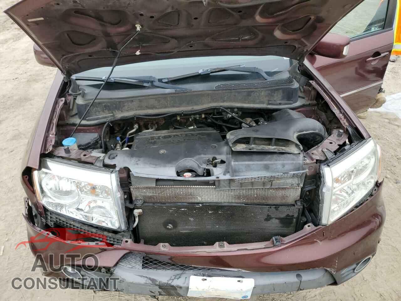 HONDA PILOT 2012 - 5FNYF3H90CB031177