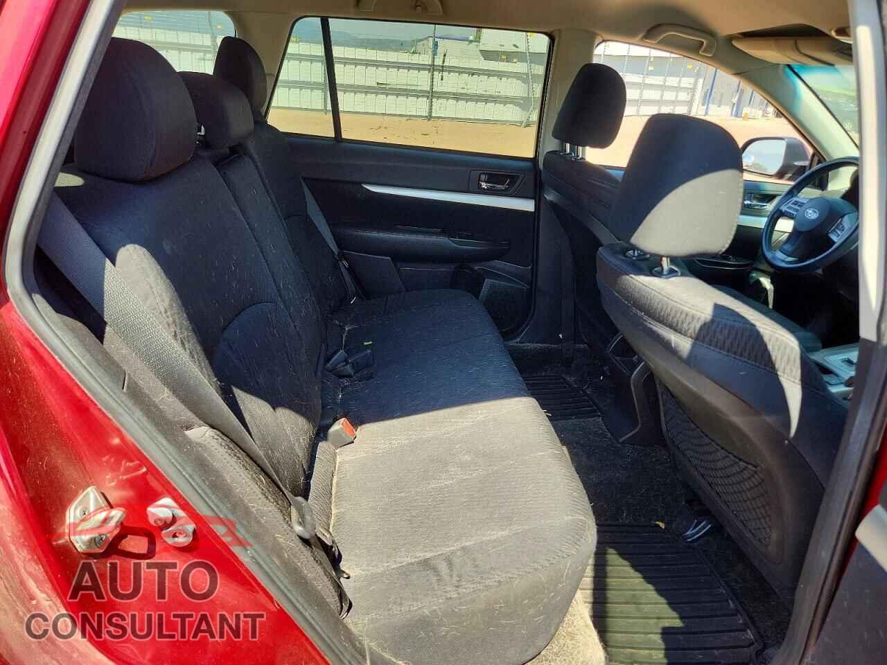 SUBARU OUTBACK 2012 - 4S4BRBCC0C3279822