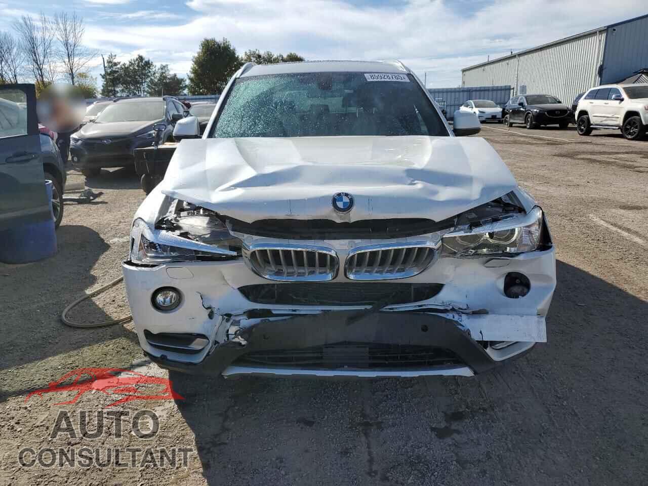 BMW X3 2017 - 5UXWX9C59H0T10840