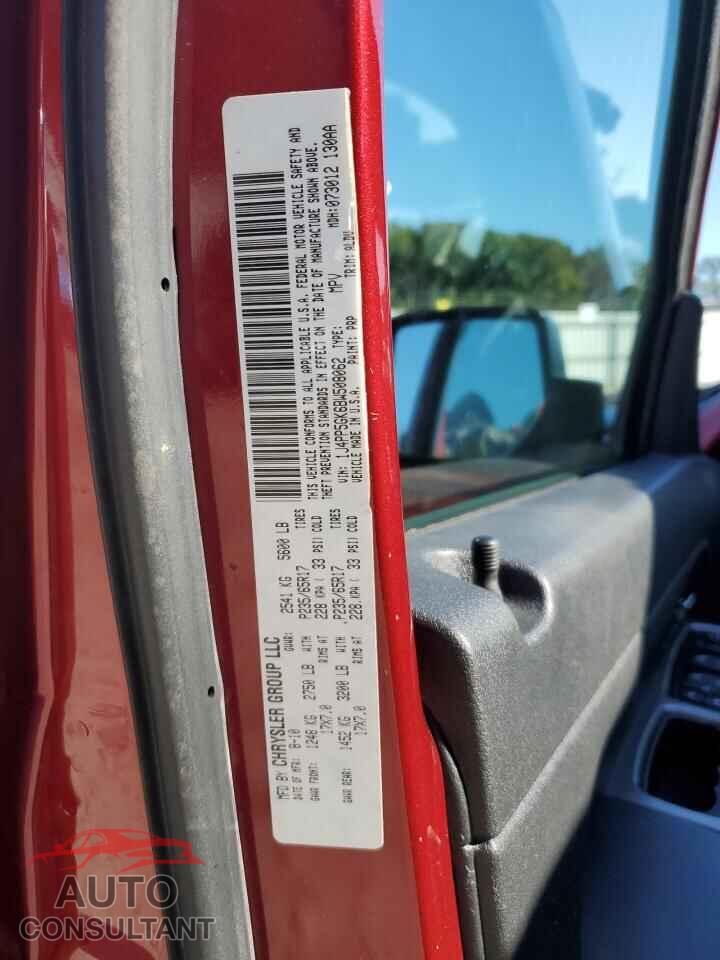 JEEP LIBERTY 2011 - 1J4PP5GK6BW508062