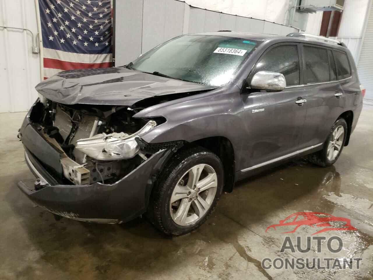 TOYOTA HIGHLANDER 2012 - 5TDDK3EHXCS163431