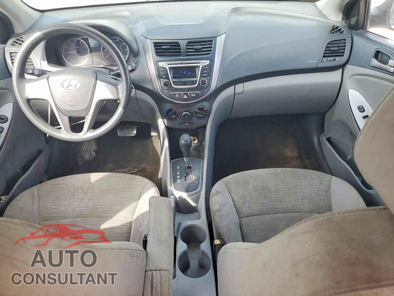 HYUNDAI ACCENT 2015 - KMHCT4AE3FU817174