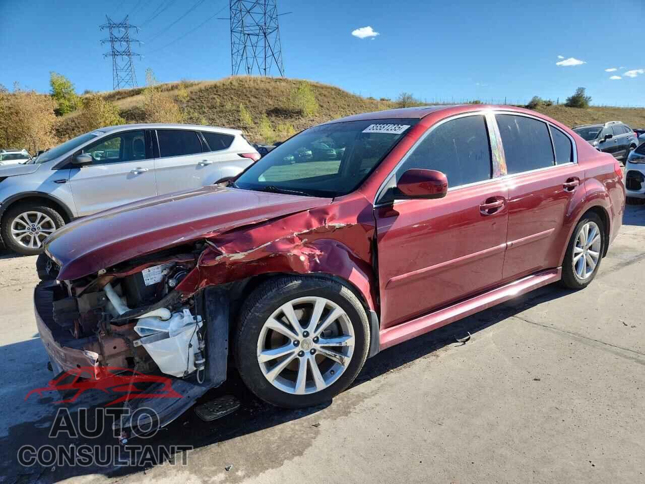 SUBARU LEGACY 2013 - 4S3BMDK69D2021719