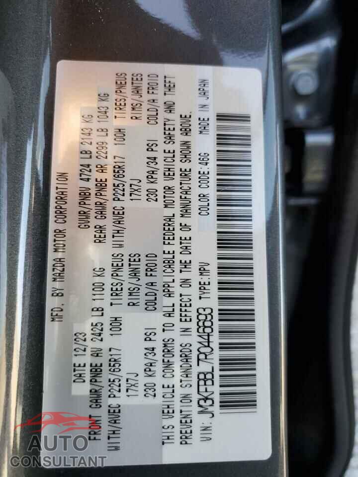 MAZDA CX-5 SELEC 2024 - JM3KFBBL7R0446693
