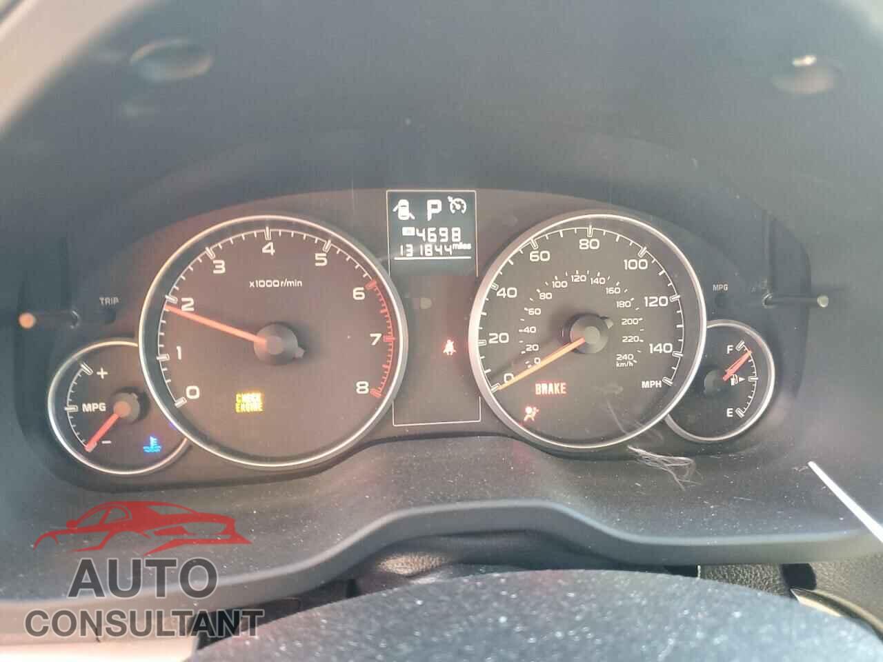 SUBARU OUTBACK 2014 - 4S4BRBCC9E3309161