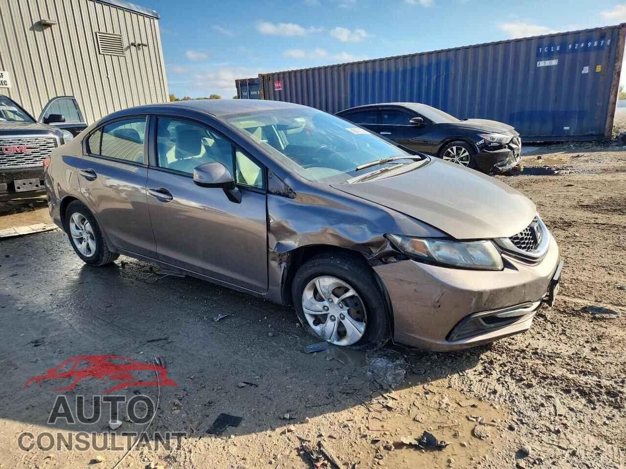 HONDA CIVIC 2013 - 2HGFB2F58DH567305
