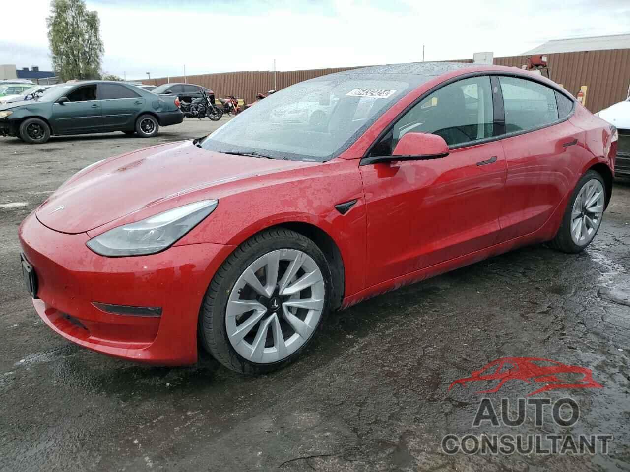 TESLA MODEL 3 2022 - 5YJ3E1EA6NF185878