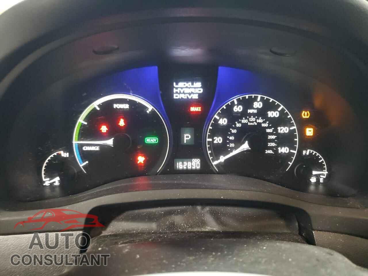 LEXUS RX450 2010 - JTJBC1BAXA2407404