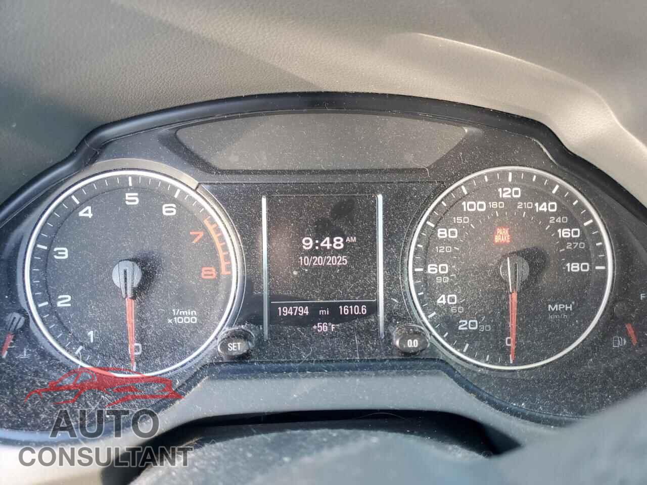 AUDI Q5 2012 - WA1DKAFP7CA032779