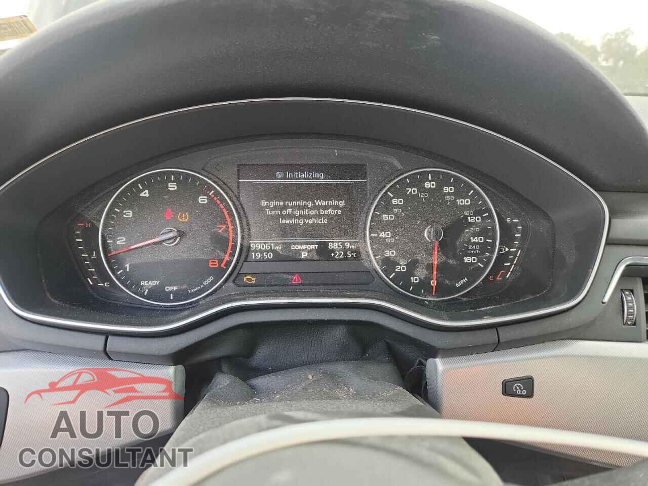 AUDI A4 2017 - WAUANAF41HN055316