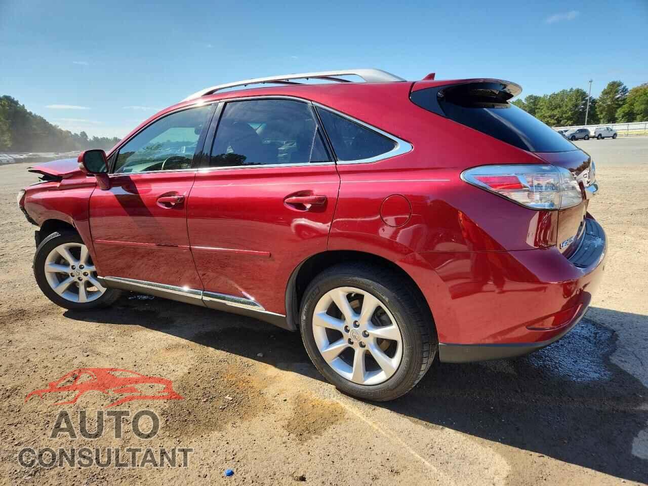 LEXUS RX350 2010 - 2T2ZK1BAXAC034334