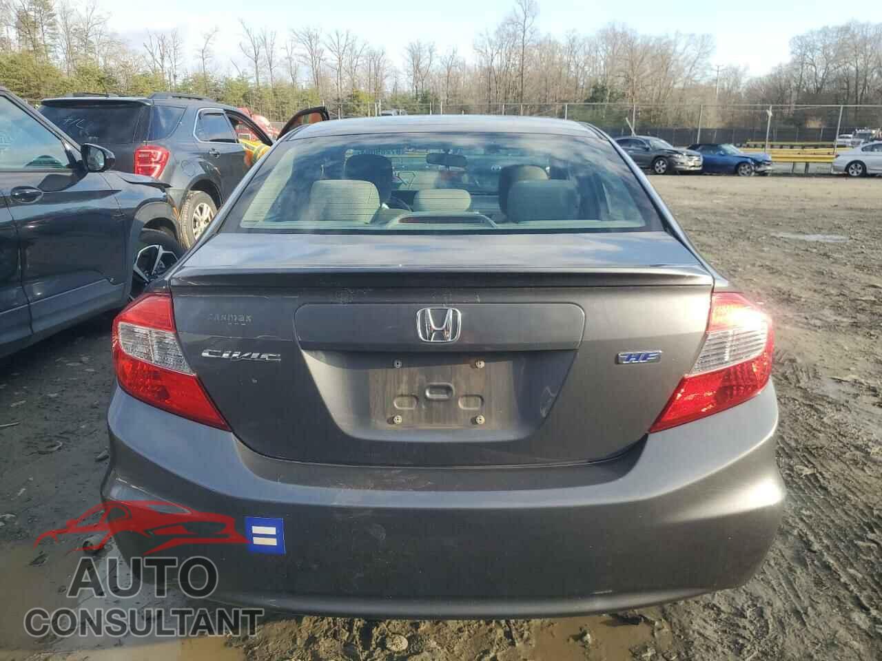 HONDA CIVIC 2012 - 2HGFB2F6XCH318737