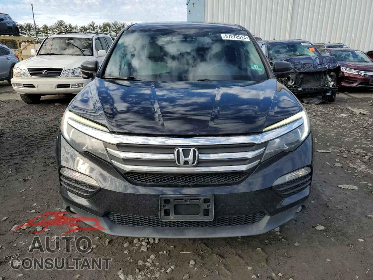 HONDA PILOT 2016 - 5FNYF6H38GB077049
