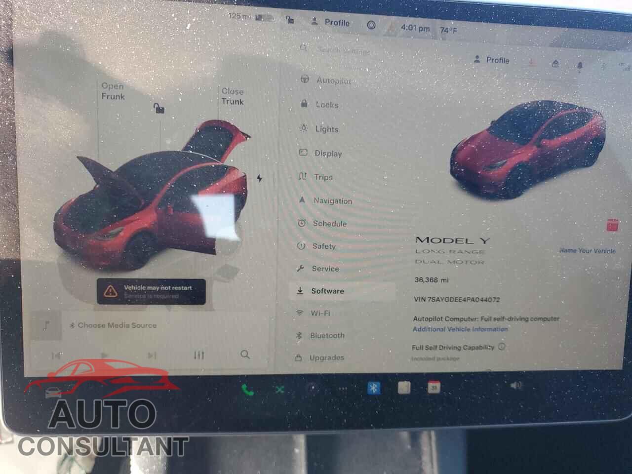 TESLA MODEL Y 2023 - 7SAYGDEE4PA044072