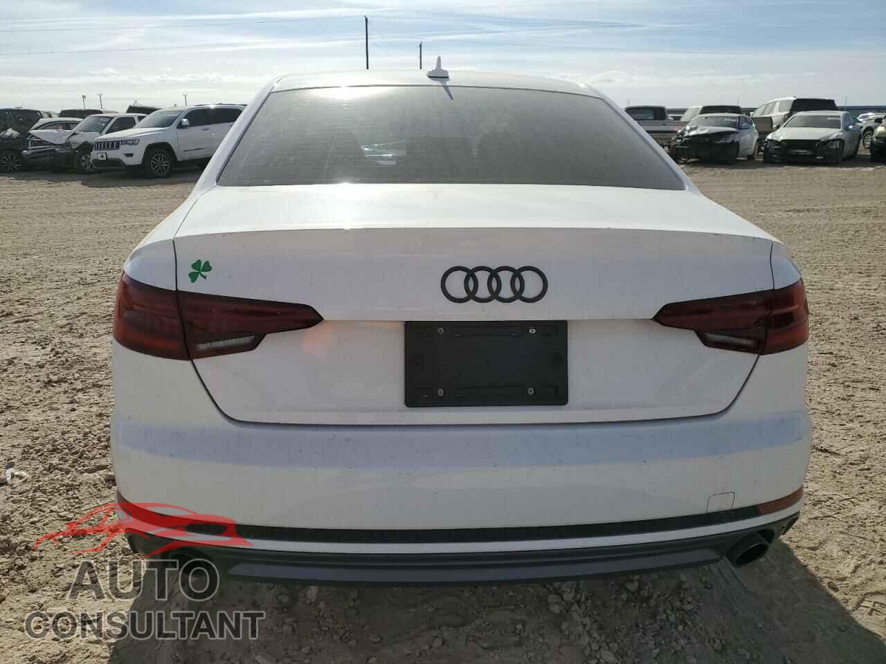 AUDI A4 2018 - WAUKMAF49JA101737