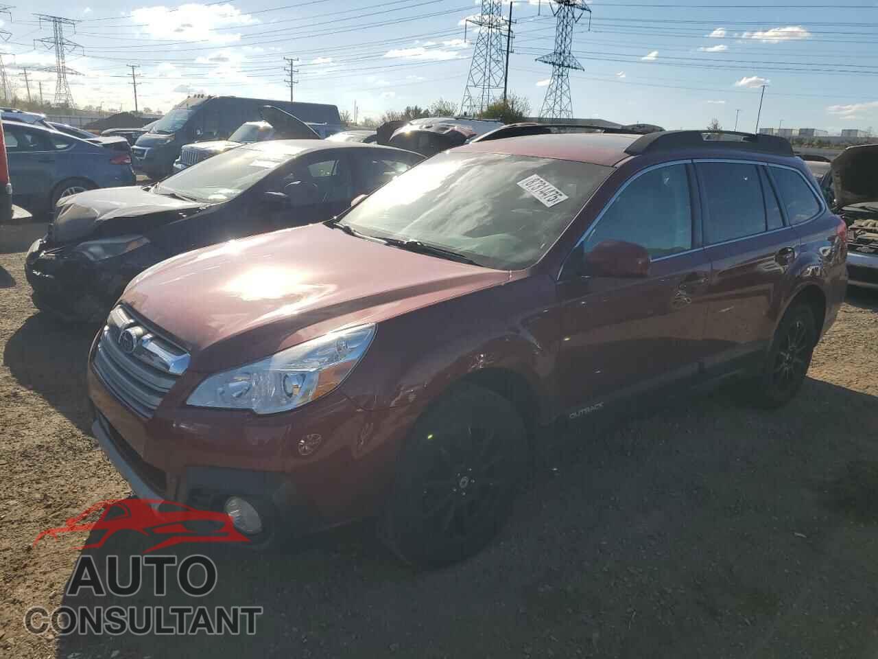 SUBARU OUTBACK 2014 - 4S4BRCLC9E3249601