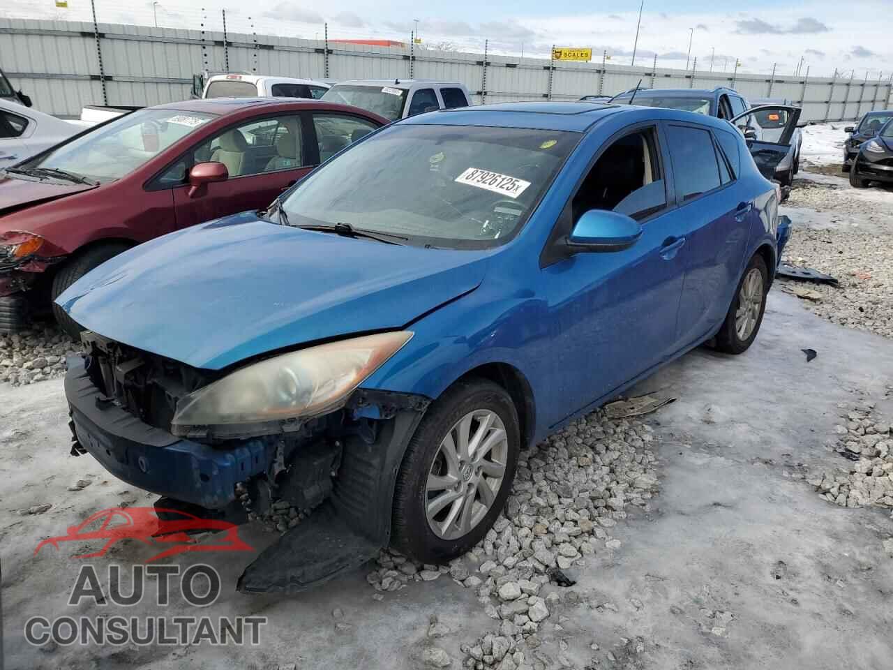 MAZDA 3 2012 - JM1BL1L70C1600823