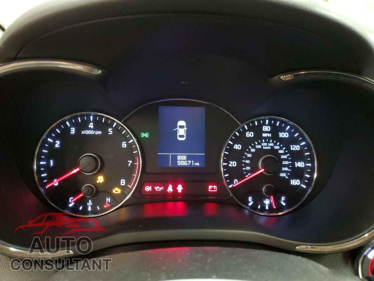 KIA FORTE 2015 - KNAFZ4A80F5328684