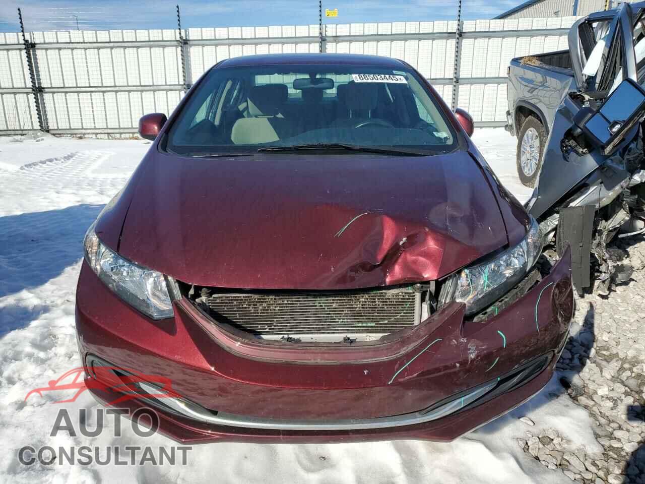 HONDA CIVIC 2013 - 19XFB2F50DE080741