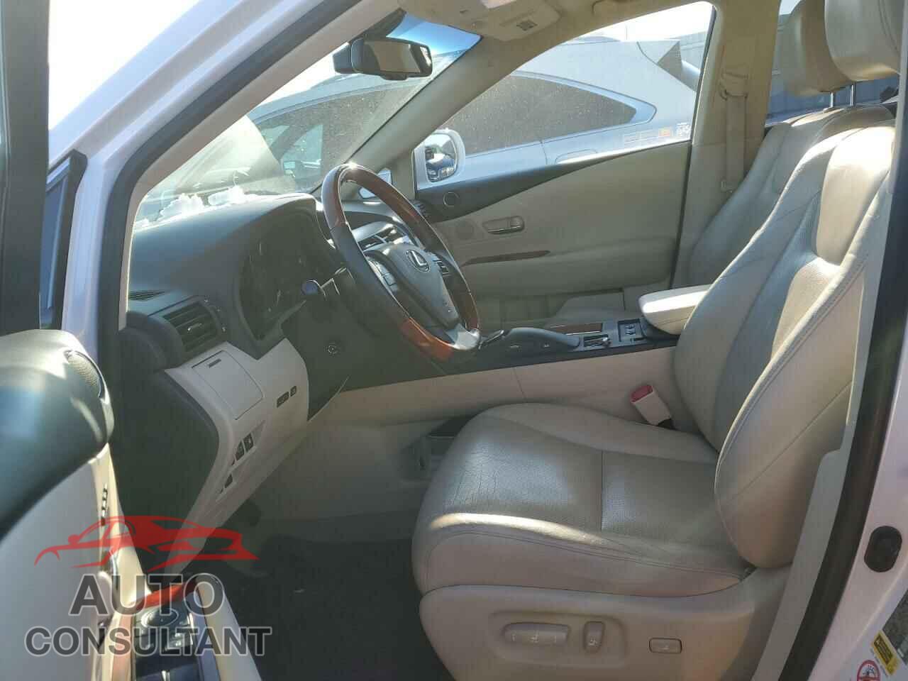 LEXUS RX450 2011 - JTJBC1BA3B2420951