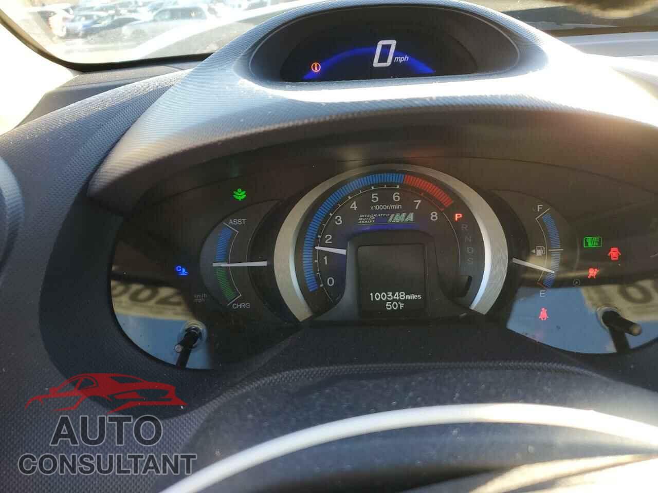 HONDA INSIGHT 2010 - JHMZE2H70AS018475