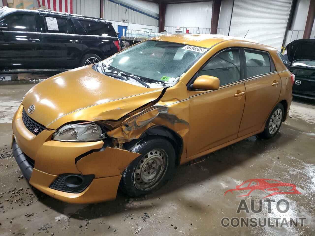 TOYOTA COROLLA 2009 - 2T1KE40E99C003401