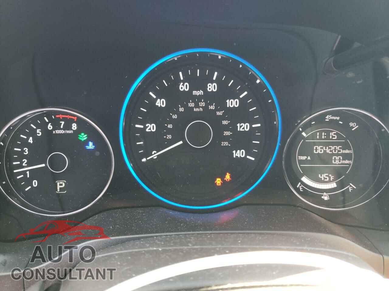 HONDA HR-V 2017 - 3CZRU6H52HM701253