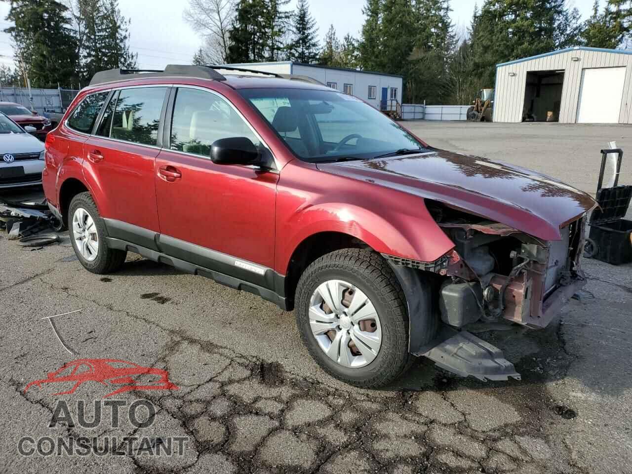 SUBARU OUTBACK 2011 - 4S4BRBACXB3328378
