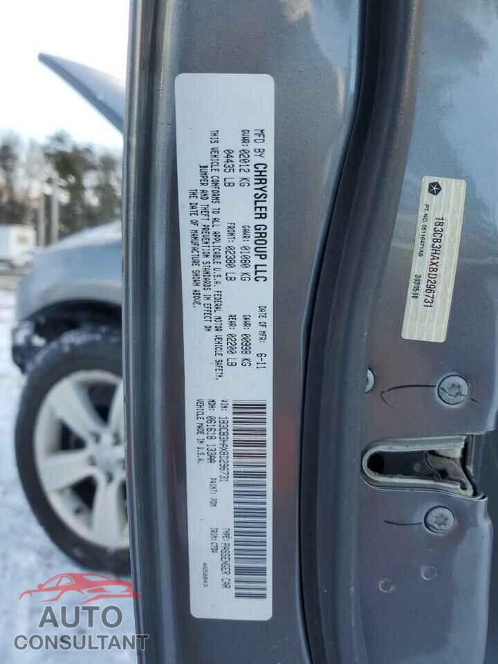 DODGE CALIBER 2011 - 1B3CB3HAXBD296731