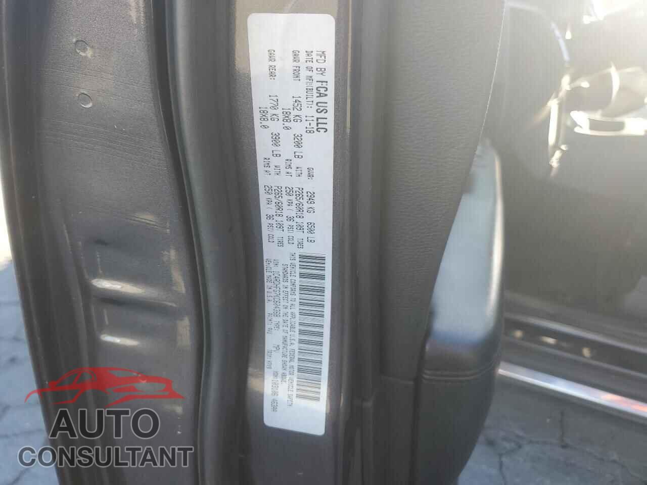 DODGE DURANGO 2019 - 1C4RDHFG7KC604368