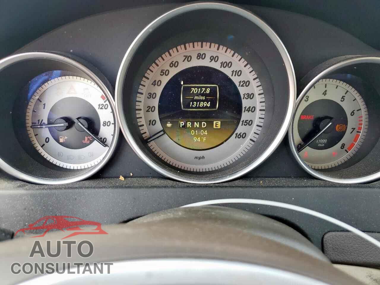 MERCEDES-BENZ C-CLASS 2012 - WDDGF4HB7CR224236